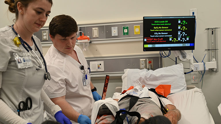 Background image of ADN students