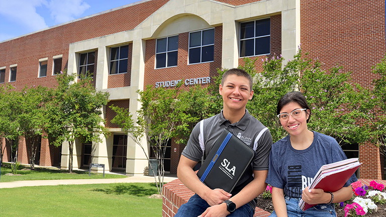 Photo of students at the Bryan Campus