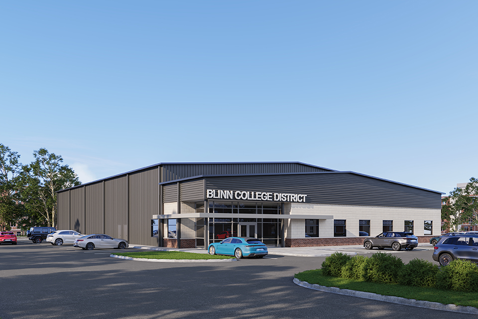 Waller Workforce and Technical Education Complex rendering