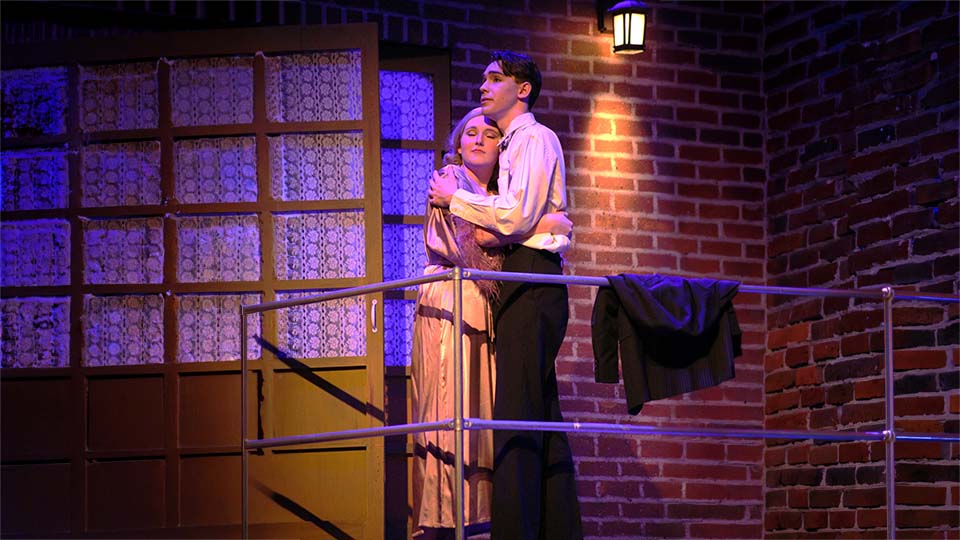 Photo of students playing Romeo and Juliet